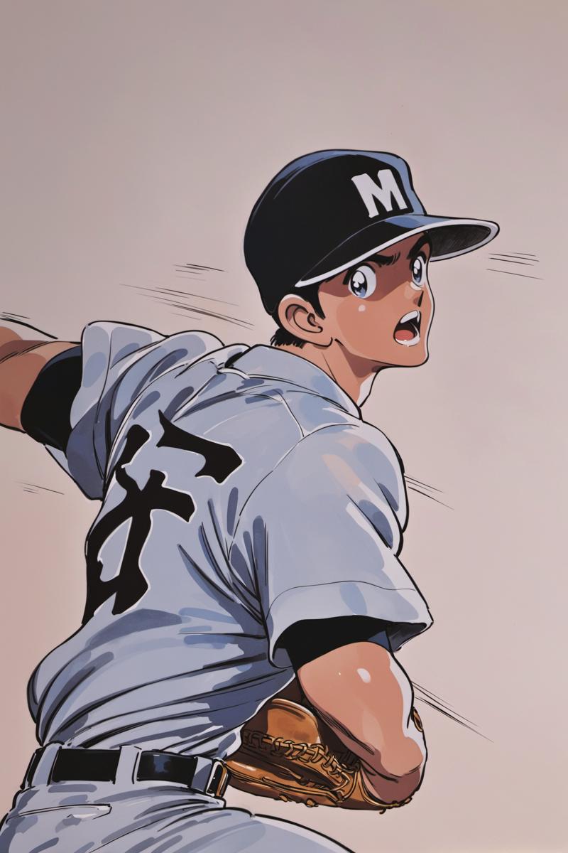 23639-2097135473-1boy, male focus, solo, hat, sportswear, baseball mitt, traditional media, baseball uniform, baseball cap, motion blur, baseball.png